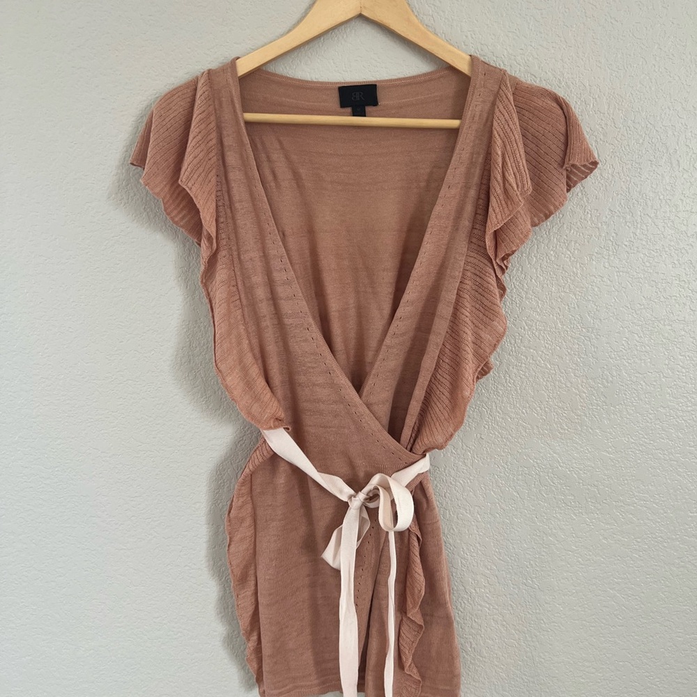Women’s Banana Republic Knit Wrap Top Size Medium